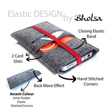 [iPhone Sleeves]  Iphone SE, 5, 5S cases, iPhone 6 / 7 / 8 felt sleeves, iPhone 7 / 8 plus minimalist cases, iPhone X /XR/ XS/ iPhone 11, Pro Max, XS Max felt cover and much more by Bholsa